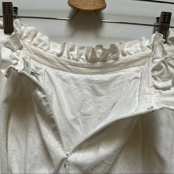 Odille White Paper Bag Skirt - Picture 8 of 11